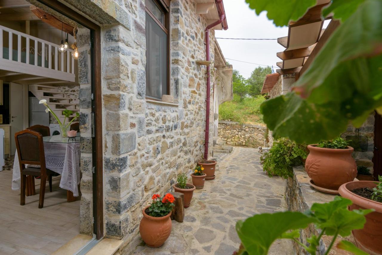 Villa Platipodi Stone House Nikithianos Exterior foto